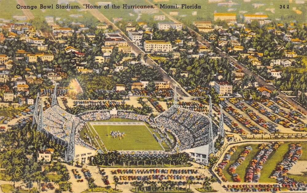 Atlanta Stadium postcard