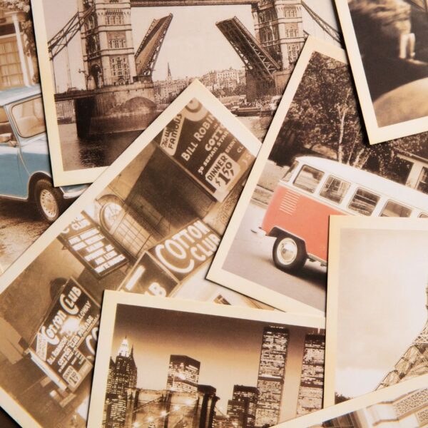 pile of vintage photos