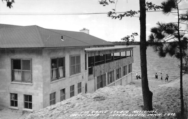 Interlocken Michigan National Music Camp Dance Studio Real Photo PC AA79781