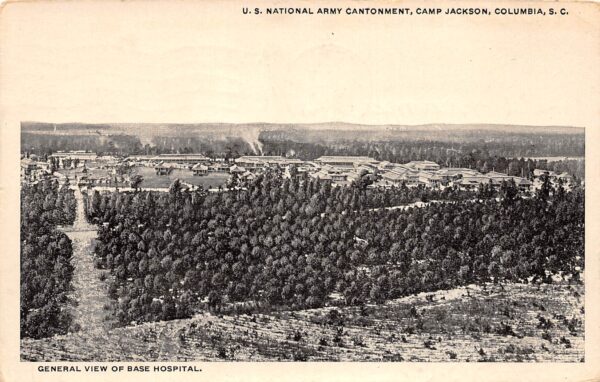 Columbia South Carolina U.S. National Army Cantonment, Camp Jackson, PC U14324