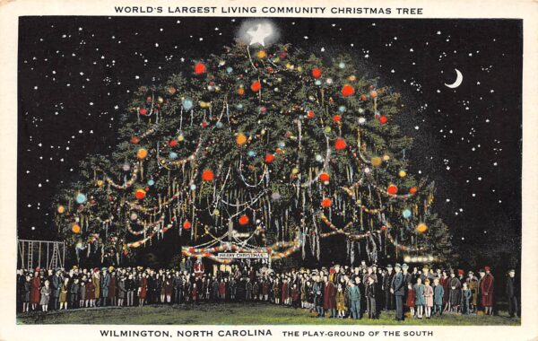 Wilmington North Carolina World's Largest Community Christmas Tree, PC U14328