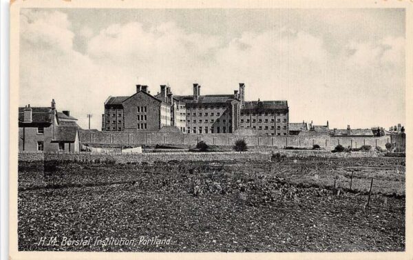 Portland England HM Borstal Institution Vintage Postcard AA75982