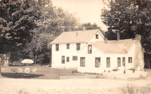 Peru Vermont Meeting Point Inn Real Photo Vintage Postcard AA76134