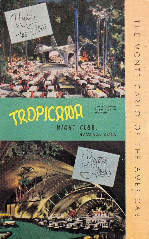 Havana Cuba Tropicana Night Club Vintage Postcard AA76452