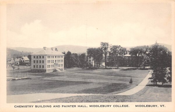 Middlebury Vermont Middlebury College, Chemistry Bldg. & Painter Hall,PC U14784