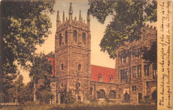 Sewanee Tennessee University Of The South, Library & Tower Vintage PC U14796