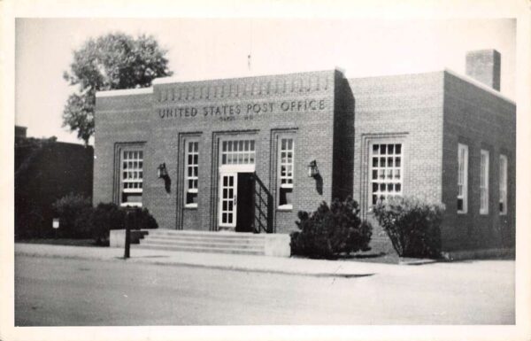 Salem Montana United States Post Office, Real Photo Vintage Postcard U14816