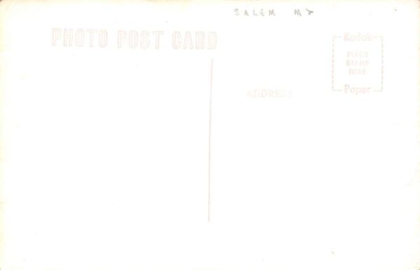 Salem Montana United States Post Office, Real Photo Vintage Postcard U14816 - Image 2