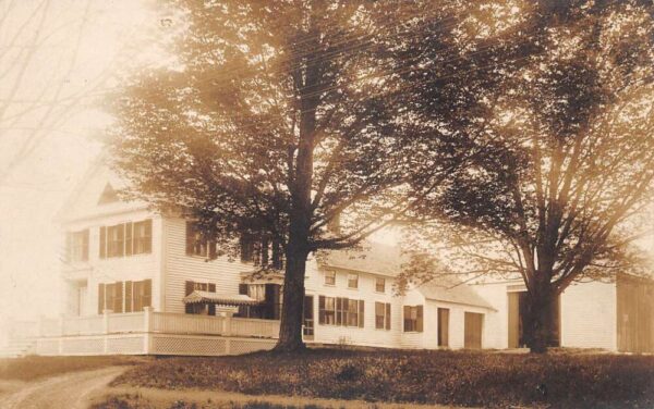 Pepperell Massachusetts Residence Real Photo Vintage Postcard AA76722