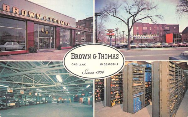 New Haven Connecticut Bown Thomas Automobile Co Cadillac Oldsmobile PC AA76805