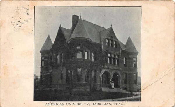 Harriman Tennessee American University Vintage Postcard AA93498