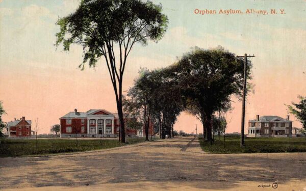 Albany New York Orphan Asylum Vintage Postcard AA93956