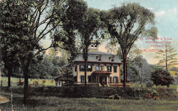 Arlington New Jersey St Anthony's Villa Orphan Asylum Vintage Postcard AA93960