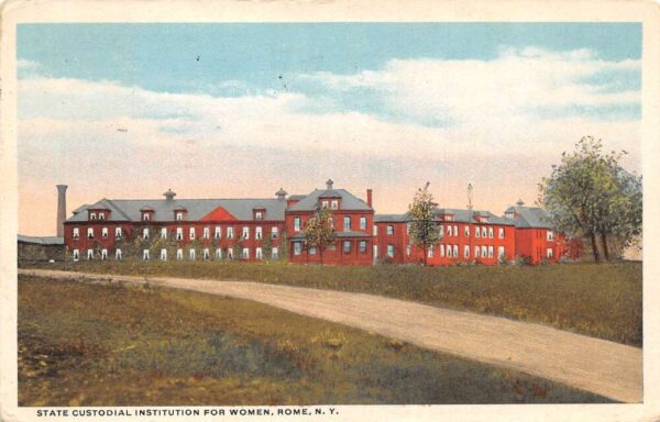 Rome New York State Custodial Institution for Women Vintage Postcard AA93964