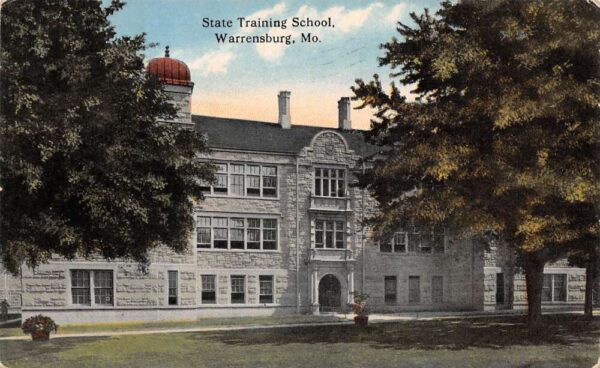 Warrensburg Missouri State Training School Vintage Postcard AA93972