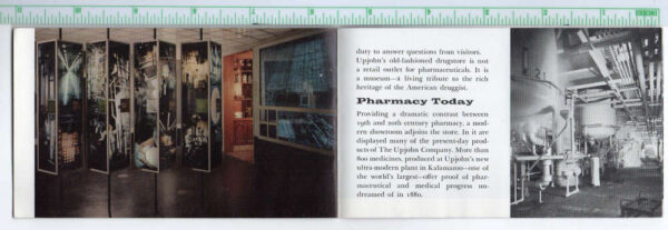 Disneyland Upjohn Drugstore Information Booklet with Images Vintage AA94005 - Image 4