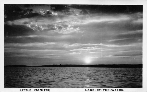 Little Manitou Canada Lake of The Woods Scenic View Real Photo Postcard AA94471