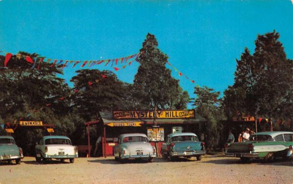 Marblehead Ohio Mystery Hill Entrance Vintage Postcard AA94659