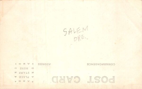 Salem Oregon State Street Drug Store Real Photo Postcard AA94982 - Image 2