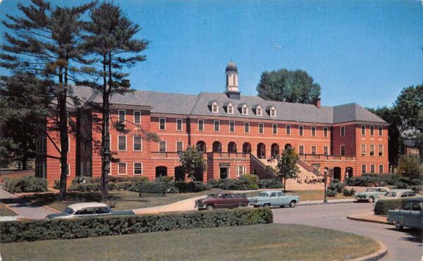 Blacksburg Virginia Polytechnic Institute Squires Hall Vintage Postcard AA95741