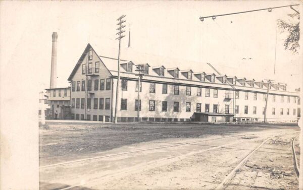 Sanford Maine Sanford Wool Mill Real Photo Vintage Postcard AA95957