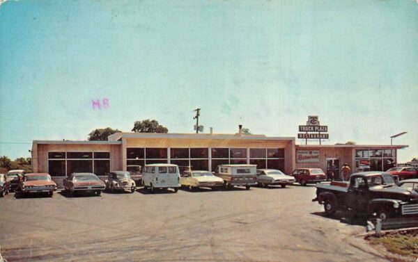 Richmond Kentucky Ashers TC Truck Plaza Vintage Postcard AA96377