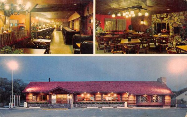 Lake Grove New York Good Steer Drive In Restaurant Vintage Postcard AA96385