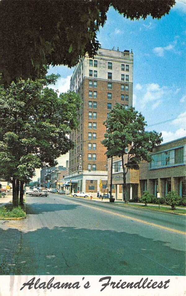 Huntsville Alabama Russell Erskine Hotel Vintage Postcard AA92874