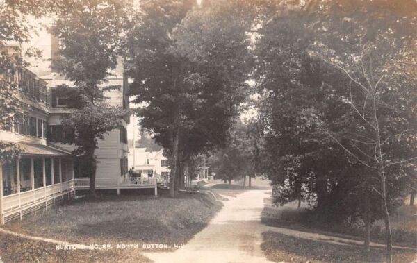 North Sutton New Hampshire Huntoon House Real Photo Vintage Postcard AA92922