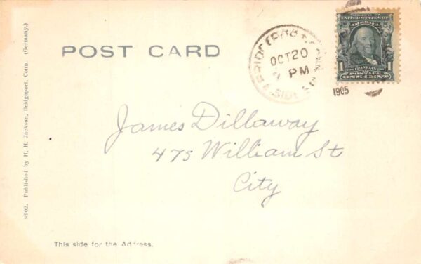 Bridgeport Connecticut Protestant Orphan Asylum Vintage Postcard AA92931 - Image 2