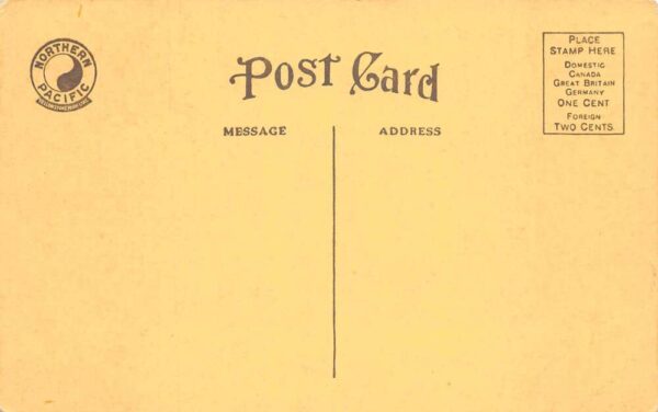 Glendive Montana Post Office Vintage Postcard AA93186 - Image 2