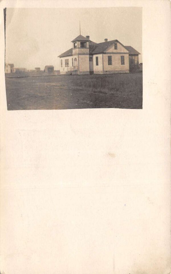 Beltrami Minnesota ? Crookston? Church School Real Photo Postcard AA93232