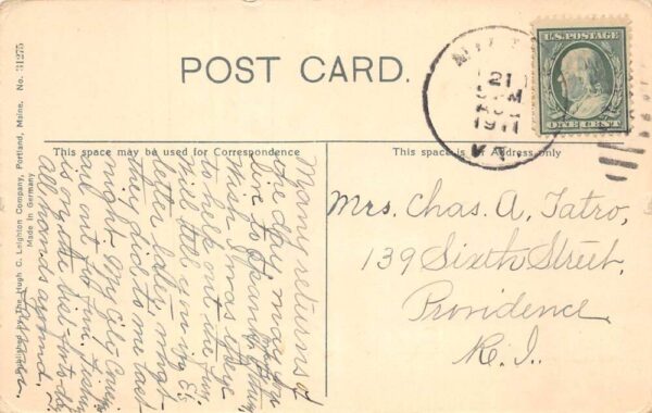 Milton Vermont Lake Champlain Camp Watson Vintage Postcard AA94023 - Image 2