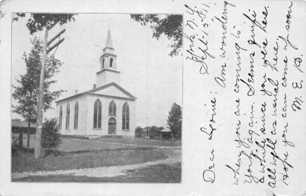 York New York Church Vintage Postcard AA94033