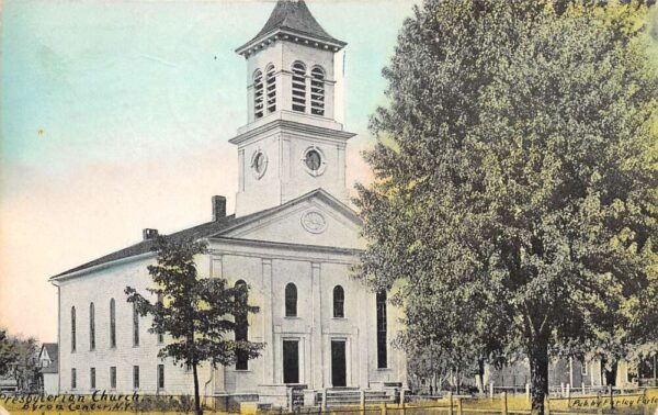 Byron Center New York Presbyterian Church Vintage Postcard AA94035