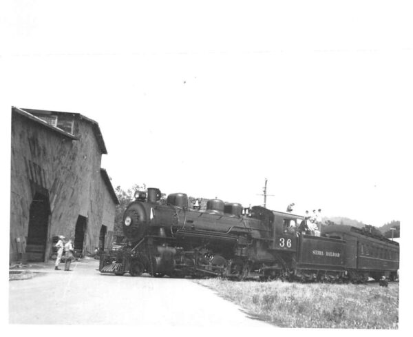 Tuloumne California Westside Lumber Mills Sierra Railroad Real Photo PC AA94073