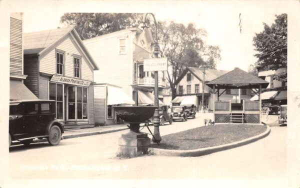 Philadelphia New York Crescent Park Street Scene Real Photo Postcard AA95228