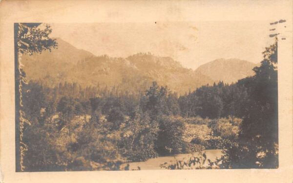 Baird California McCloud River Scenic View Real Photo Postcard AA96817