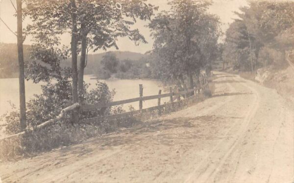 Ely Vermont Road Scenic View Real Photo Vintage Postcard AA97054