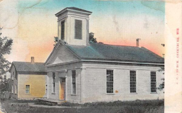 Greenbush Wisconsin Methodist Episcopal Church Vintage Postcard AA97154