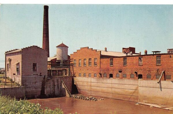 Amana Iowa Woolen Mill Hydro Plant Vintage Postcard AA97719