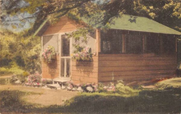 Helderberg Mts New York Camp Pinnacle Cabin Vintage Postcard AA97759