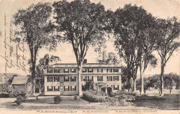 Abington Connecticut Mashamoquet Meadows Vintage Postcard AA97793