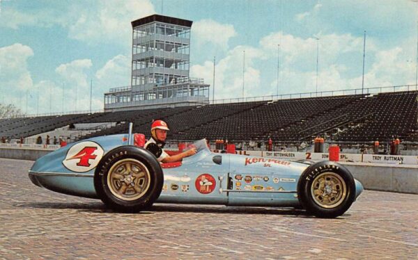 Indianapolis Indiana Motor Speedway Indy 500 Jim Rathmann Race Car PC AA97877