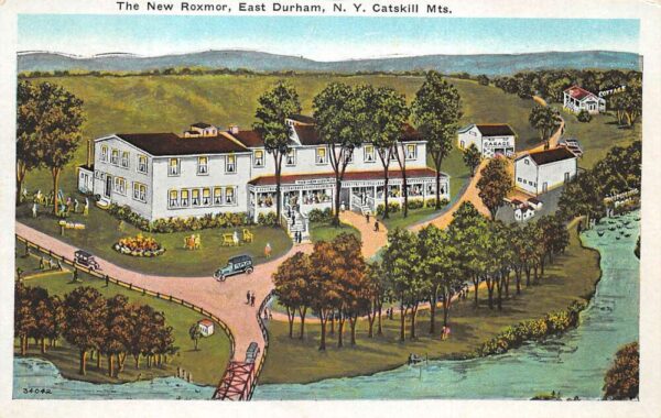 East Durham New York The New Roxmor Vintage Postcard AA98199