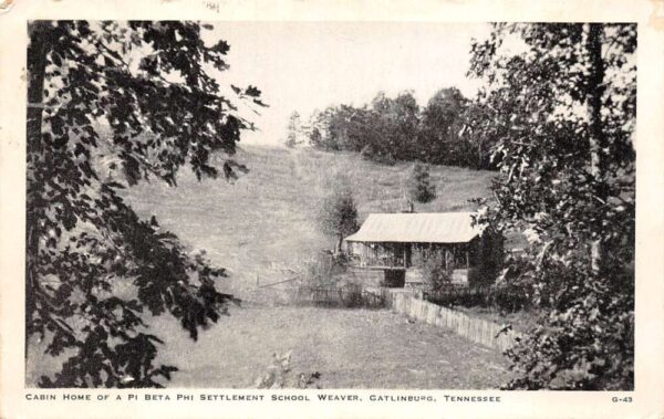 Gatlinburg Tennessee Cabin Home Of Phi Beta Phi Settlement School, PC U22378