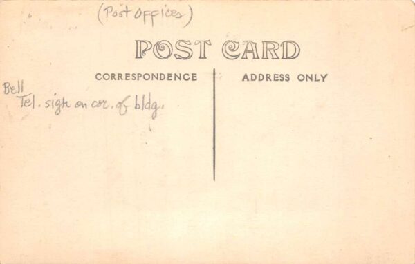 Shapleigh Maine Post Office Real Photo Vintage Postcard AA98508 - Image 2