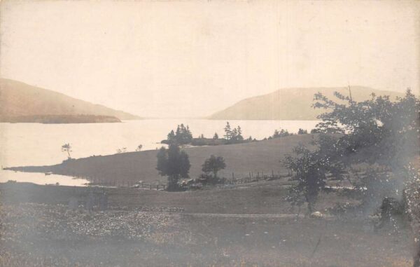 Mt Desert Island Maine Somes Sound Scenic View Real Photo Postcard AA98518