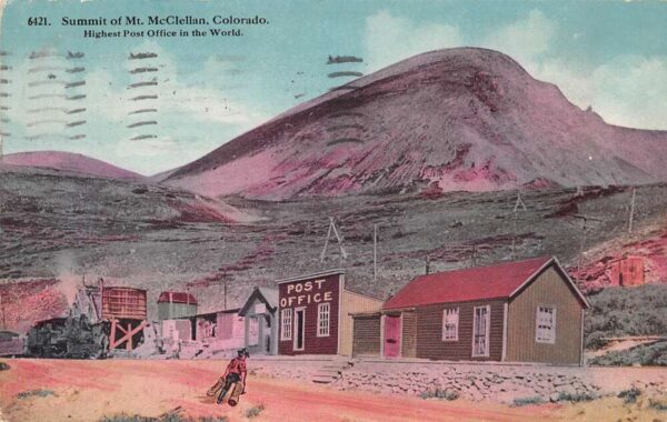 Mt. McClellan Colorado Summit of Mt. McClellan & Post Office, PC U21371