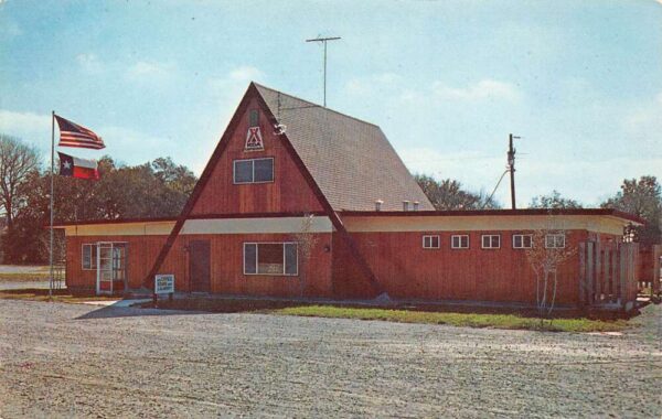 Weatherford Texas Ft. Worth West KOA Campgrounds, Chrome, Vintage PC U21870